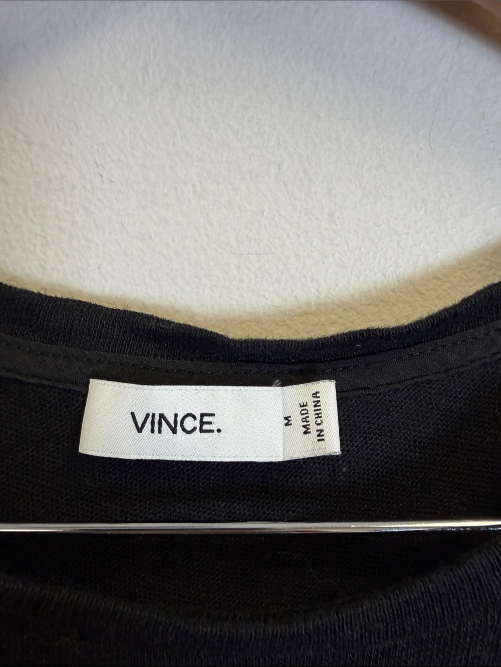 Vince Black Sleeveless Crewneck Tank - Picture 2 of 4